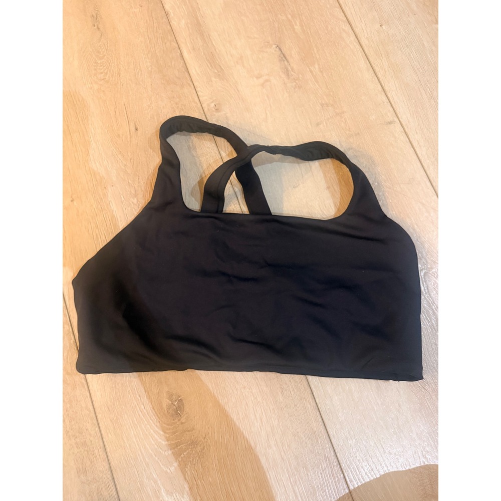 NOBULL Sports Bra Womens XL Black Crossback Supportive Activewear 309
